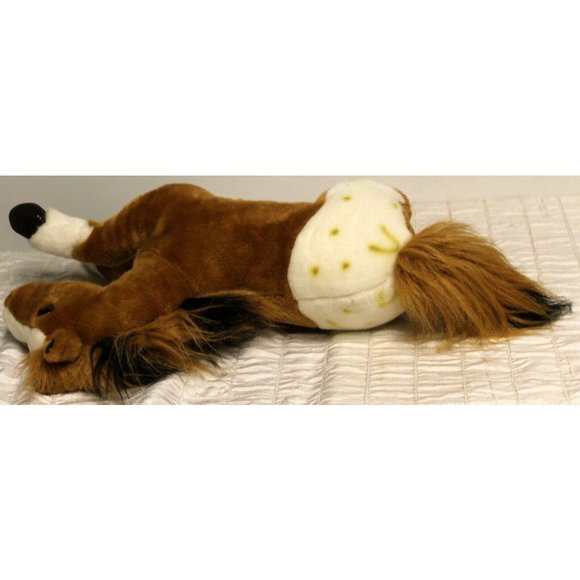 Breyer Brown Horse Appaloosa White Spots Plush Stuffed Animal 18" - Picture 6 of 8